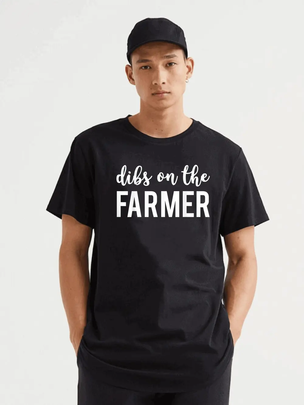 Dibs On The Farmer Funny Farmer's Wife T-Shirt