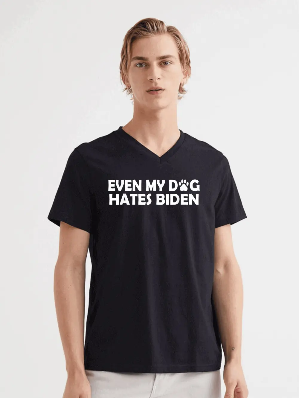 Even My Dog Hates Biden Funny T-Shirt