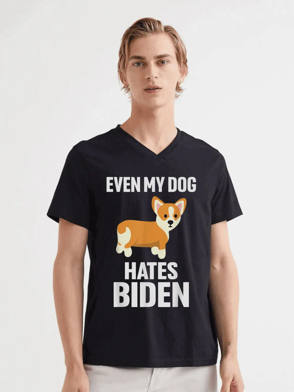 Even My Dog Hats Biden Proud Ultra Maga For Trump Supporter T-Shirt